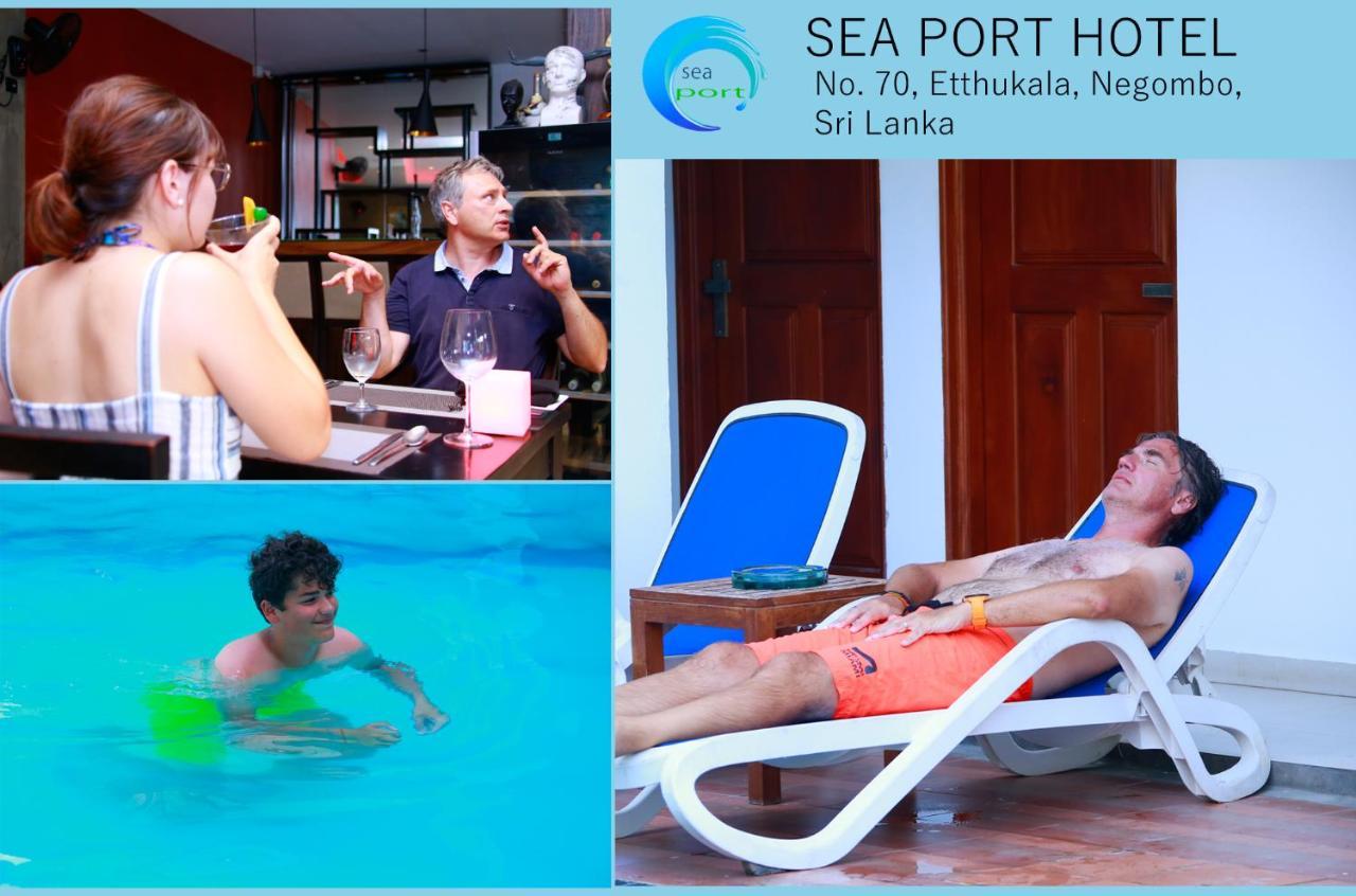Sea Port Hotel Negombo Exterior photo